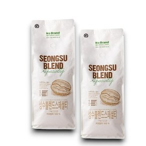 노브랜드 성수블렌드 스페셜티, 1kg, 2개