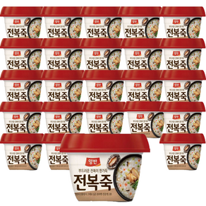 양반 전복죽, 287.5g, 24개