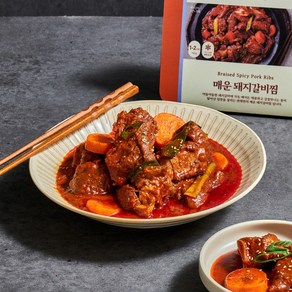 면채반 매운 돼지 갈비찜 밀키트 700g 보통맛, 1개