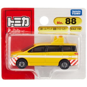 No.88 TOMICA TAKARA TOMY 다카라 토미 「토미카 닛산 엘 그랜드 도로 순찰차, 1개