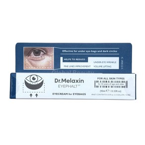 [D.Melaxin] [본사출고] I 아이백크림 I 닥터멜락신 아이팔트 크림 II 닥터멜락신아이백크림 + EYEPHALT EYEBAGS CREAM 눈가볼륨용 egf 함유, 3개, 10ml