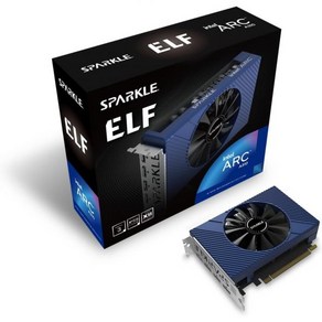 Spakle Intel Ac A770 Titan OC Edition 16GB GDDR6 ThemalSync Toned Cooling Axial Fan Metal Back, A310 Elf, 1개