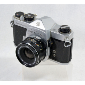 아사히 펜탁스 스팟매틱 SP 35mm SLR 카메라 초타쿠마 f3.535mm 렌즈, 1개