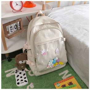 Schoolbag 여성 한국어 버전 Haajuku ulzzang 고등학교 고등학교 배낭 대용량 남성 조수 브랜드 커플 배낭