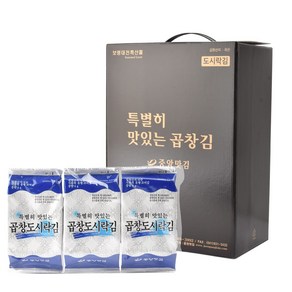 중앙맛김 보령 대천김 특별히 맛있는 곱창 도시락김 4g x 30봉/조미김/구운김, 단일속성, 30봉