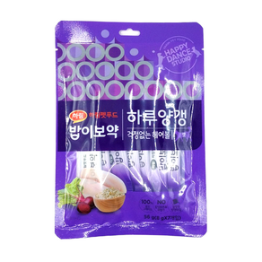 하림펫푸드(haimpetfood) 밥이보약 CAT 하루양갱 걱정없는 헤어볼, 닭, 56g, 3개