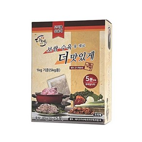 다예 더맛있게 보쌈 수육용 부재료 16g x 5포(1박스), 2개, 80g