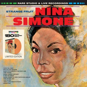 (수입LP) Nina Simone - Strange Fruit (180g 오디오파일) (Orange Color)