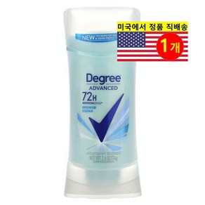 Degee 데오도란트 72시간 지속 모션센스 발한 억제 샤워 클린 향, 1개, 74g