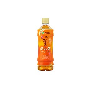 이토엔 오이차 호지차 600ml×24병, 600ml, 24개