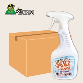 산도깨비 주방용 세정제 650ml, 10개