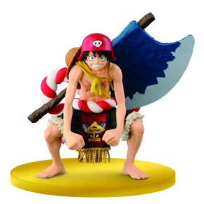 원피스 SCultues BIG 조형왕 SPECIAL - ONE PIECE FILM GOLD - 원숭이 D. 루피, 1개