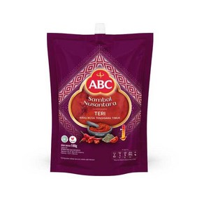 ABC 삼발 누산타라 테리 파우치 180 g, 180g, 1개