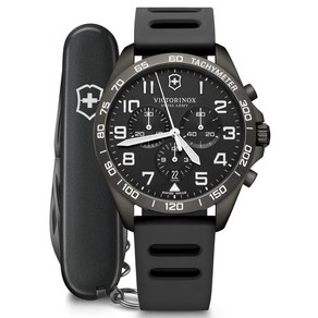 [빅토리녹스] VICTORINOX 시계 FIELDFORCE SPORT CHRONO Black Edition (필드 포스 스포츠 크로노) 241926.1 쿼츠 멀티 툴[]