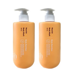 암웨이 g&h 너리쉬 바디워시 400ml X 2개 + KF94마스크 2매