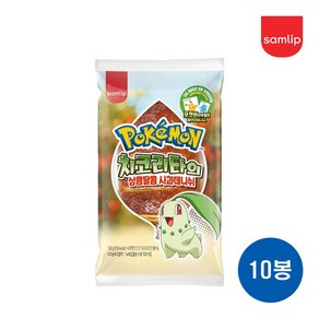 포켓몬빵 치코리타의 상큼달콤 사과데니쉬 10봉, 100g, 10개