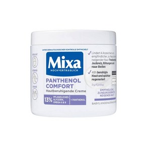 Mixa 믹사 판테놀 스킨 수딩 크림 판테놀 컴포트 400ml, 1개