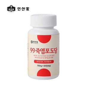 인산가 99 죽염 포도당 84g 120정 1개 인산