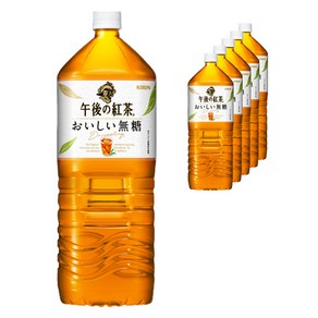 KIRIN 오후의 홍차 맛있는 다즐링 페트, 6개, 2L