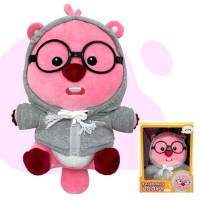 잔망루피 후드 중형 인형 25CM, 1개, 핑크