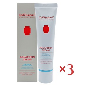 셀퓨전씨 포스트알파 아쿠아포린 크림, 60ml, 3개