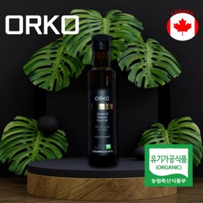 방태환 ORKO 프리미엄 유기농 아마씨 오일 250ml, 1개