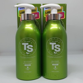 (메이비존-무배)TS 올뉴 샴푸 프리미엄 탈모 증상 완화 샴푸 500g 2개 All New TS Shampoo