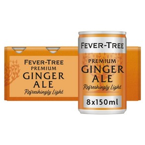 150ML 8캔 피버트리 진저에일 Fever-Tree Light Ginger Ale Cans