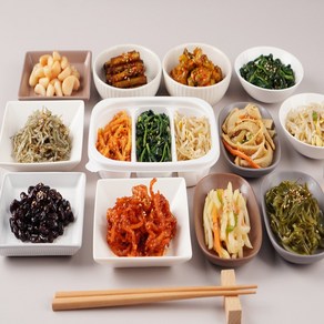 [송도즉석반찬] 직장인 도시락반찬 간편 밑반찬 3구 세트 4종, 비빔세트, 3개