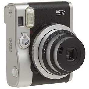 FUJIFILM 인스턴트 카메라 체키 instax mini 90 네오 클래식 블랙 INS MINI 90 NC, 단일 옵션, 1개