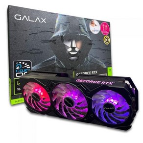 GALAX 지포스 RTX 4070 Ti SUPER EX GAMER BLACK OC V2 D6X 16GB, 4070ti