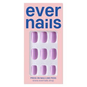 eve nails 에버네일 말랑 인조손톱 네일팁 24tips 컬러 붙이는 손톱 국내제작, 1개, 06.퍼플