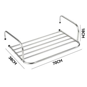 실내 및 실외건조 다기능 건조 신발 베란다 창틀 건조대
