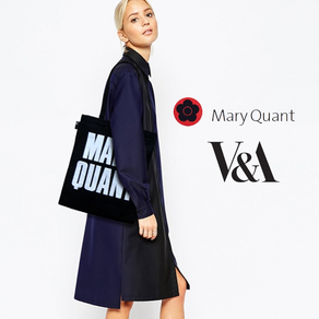 MARY QUANT 브이앤에이 V&A 메리퀀트 에코백 토트백