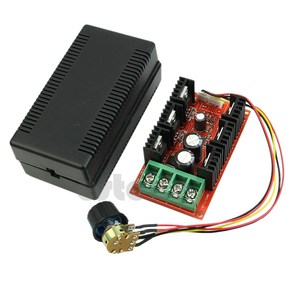 12V 24V 48V 2000W 최대 10-50V 40A DC 모터 속도 제어 PWM HHO RC 컨트롤러, 1개