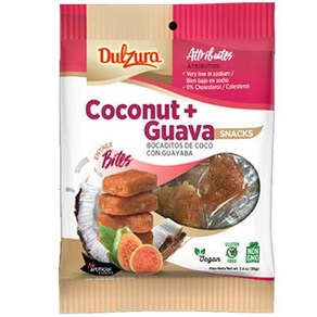 Dulzua Boincana Coconut-Guava Snacks Net.Wt 3.4 oz Dulzua Boincana 코코넛 구아바 스낵 Net.Wt 3.4 oz, 1개, 96g