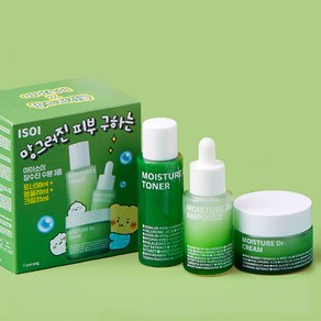 아이소이 망곰X장수진 미니세트(토너 50ml+앰플 20ml+크림 35ml), 1개