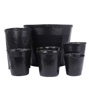 화분 비닐 대형 묘목 컵 100개 모종 꽃 원예 플라스틱 포트, 28. 지름20cmX높이20cm(100개)
