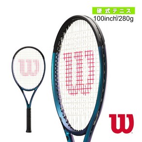 윌슨 테니스 라켓 울트라 ULTRA 100L V4.0 280g (WR108411), 블루/블랙, G1