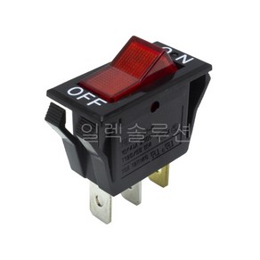 RL1-5(X)11/N-B-10-RE/BK-P3 로커 전원 라커 스위치 RLEIL, 1개
