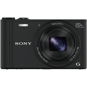 소니 디지털 카메라 Cyber-shot WX350 광학 20배 블랙 DSC-WX350-B