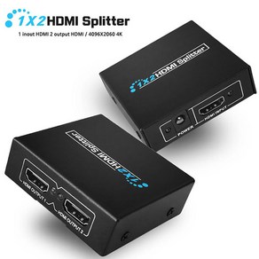 HDMI 분배기 모니터 영상 1-2 4K