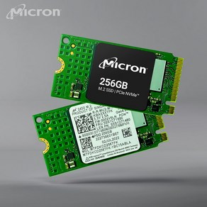 마이크론 2450 (2242) 256GB NVMe M.2 미사용 벌크 제품~ 무료배송~, MTFDKCD256TFK