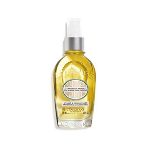 록시땅 크림L'OCCITANE 아몬드 퍼밍 바디 오일 - 오래 지속되는 수분 실키한 마무리 섬세하고 탄력 있, 1개, 100ml