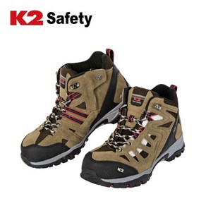 K2 Safety K2-52 다목적 안전화 6인치 프리미엄 안전화 (6인치) 작업화 (240~290mm), 1개