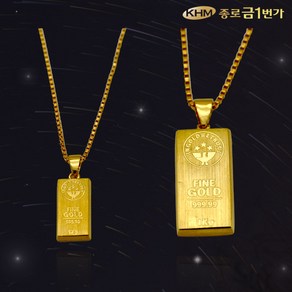 종로금1번가 여자 순금 목걸이 하이에나 24K 37.5g 체결고리 18k