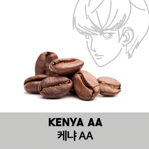 파주커피오빠 원두 케냐 AA, 1kg, 1개, 홀빈(분쇄안함)