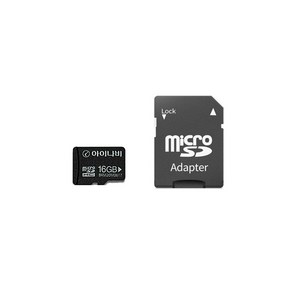 아이나비 정품 블랙박스 메모리카드 16G MicoSDHC 벌크케이스 SD어댑터 포함, 16GB, 1개