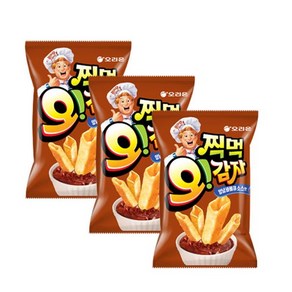 오리온 찍먹 오감자 양념바베큐 소스맛 136g x3 소풍 간식 학교 학원 생일파티 여행, 오리온 찍먹 오감자 양념바베큐 소스맛 136g x3 소