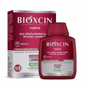 BIOXCIN FORTE 샴푸 바이오 복합체 B11 함유 임상 테스트 완료 더 강하고 두꺼워진 모발 성장, 1개, 300ml